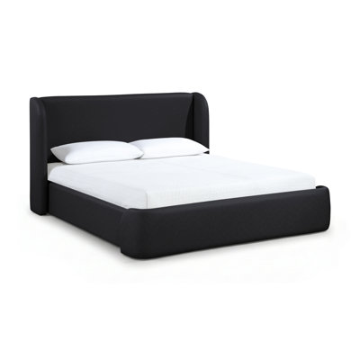 Lit tapissier en cuir Diorio Vegan