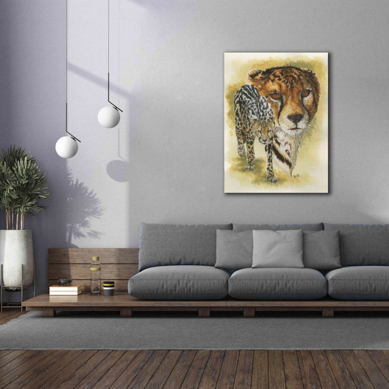 «Eminence» par Barbara Keith, art mural sur toile, H 54 po x l 40 po x P 1,5 po