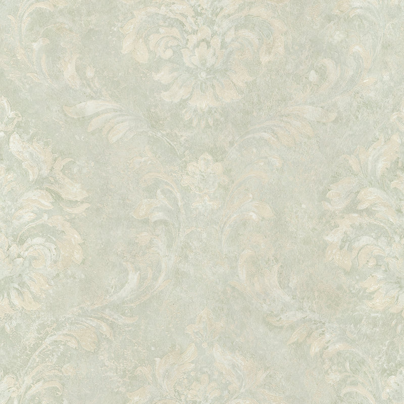 Rouleau de damas rétro, Gris clair