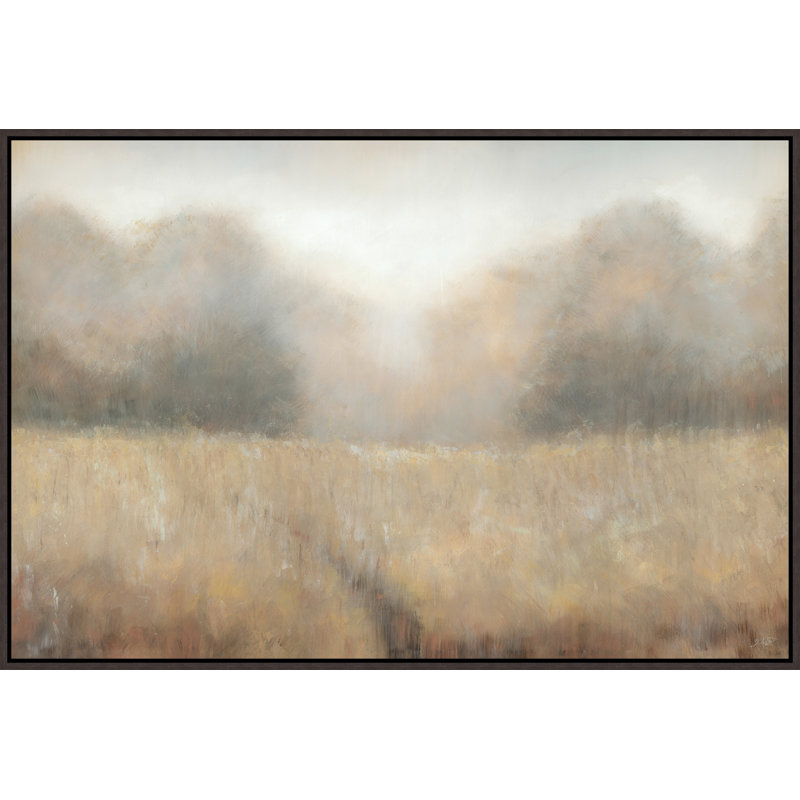 Warm Haze Painting by D'Alessandro Leon, 41.75" H x 61.75" W, Image Brush Gel