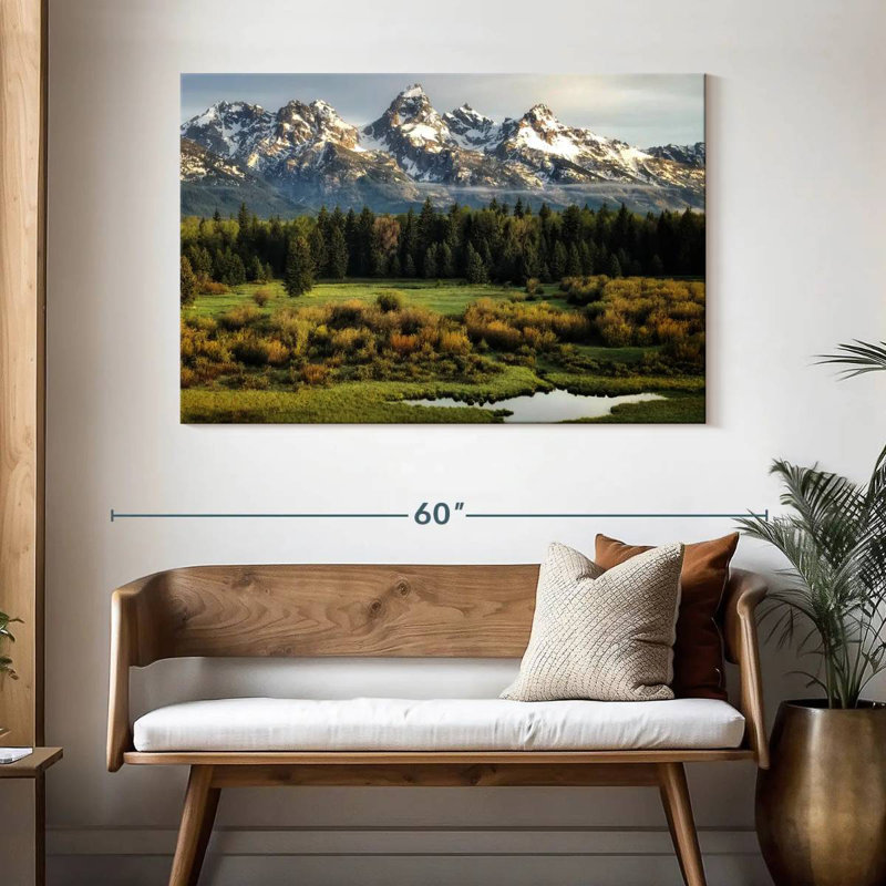 Alvord Grand Teton Beauté, H 32 po x l 48 po