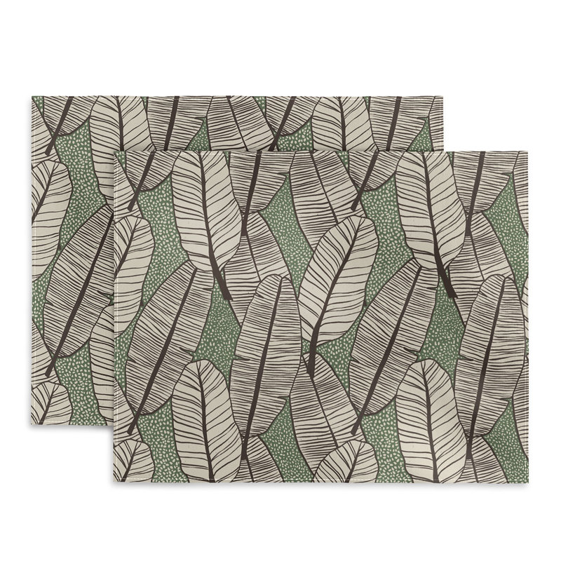 Ensemble de napperons en coton 4 pièces