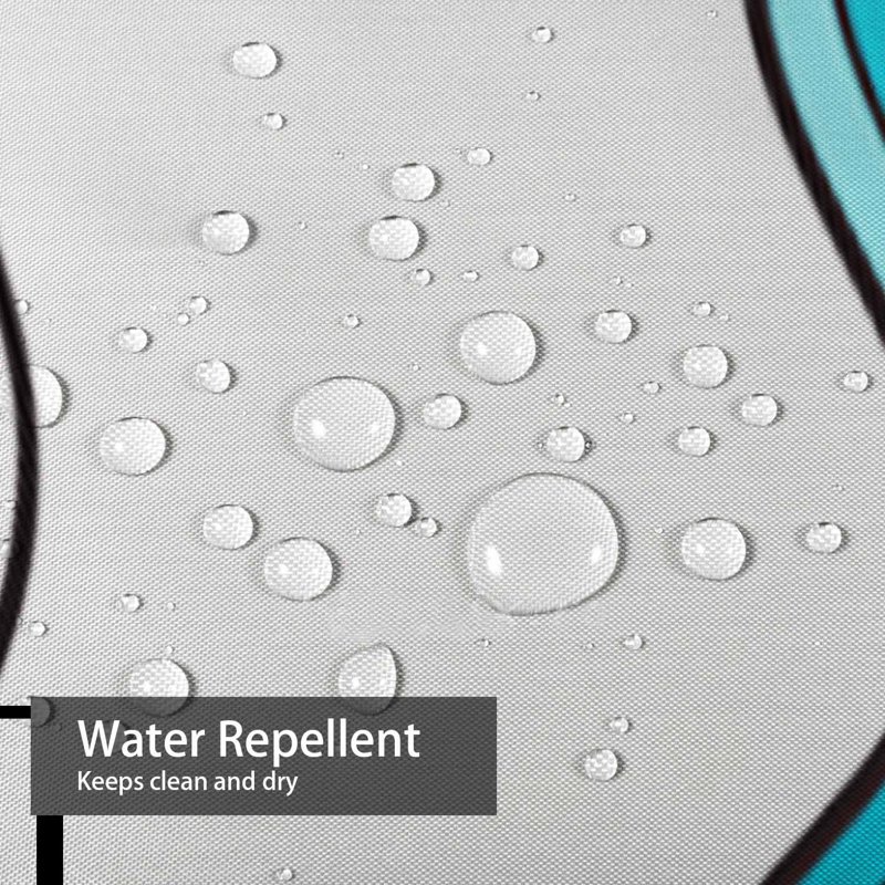 Rideau de douche transparent transparent, rideaux de douche pour la salle de bain avec 12 crochets, 72" L x 78" W