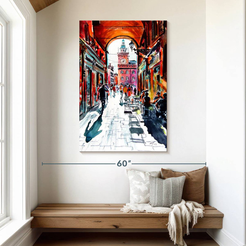Aime Bologna, 48" H x 32" W