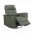 Rem Swivel Glider Manual Reclining Chair, Green Top Grain Leather-119044020