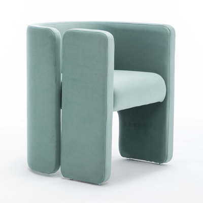Jaimyn 24" Wide Upholstered Barrel Accent Chair