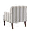 Upholstered Linen Blend Armchair-453536776