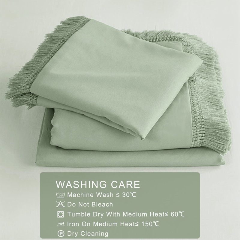 Rashae Duvet Cover with Pillow Shams