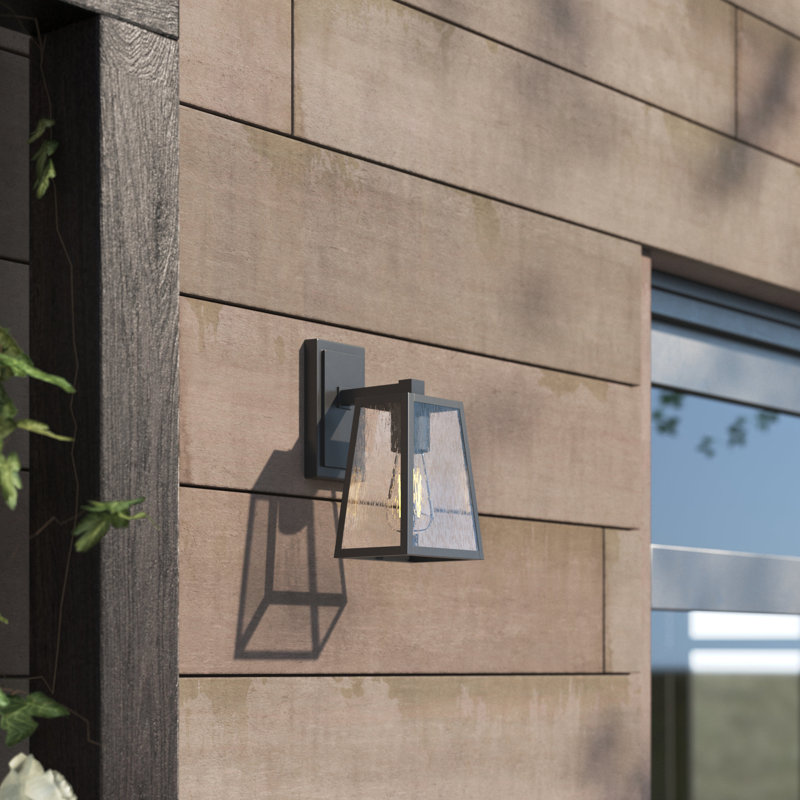 Dunn Steel Wall Light, 10.13" H x 5.5" W x 7" D