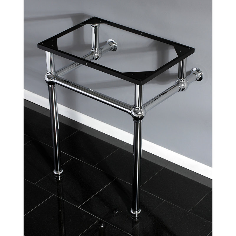 Kingston Brass Templeton Brass Console Sink Legs, Polished Chrome