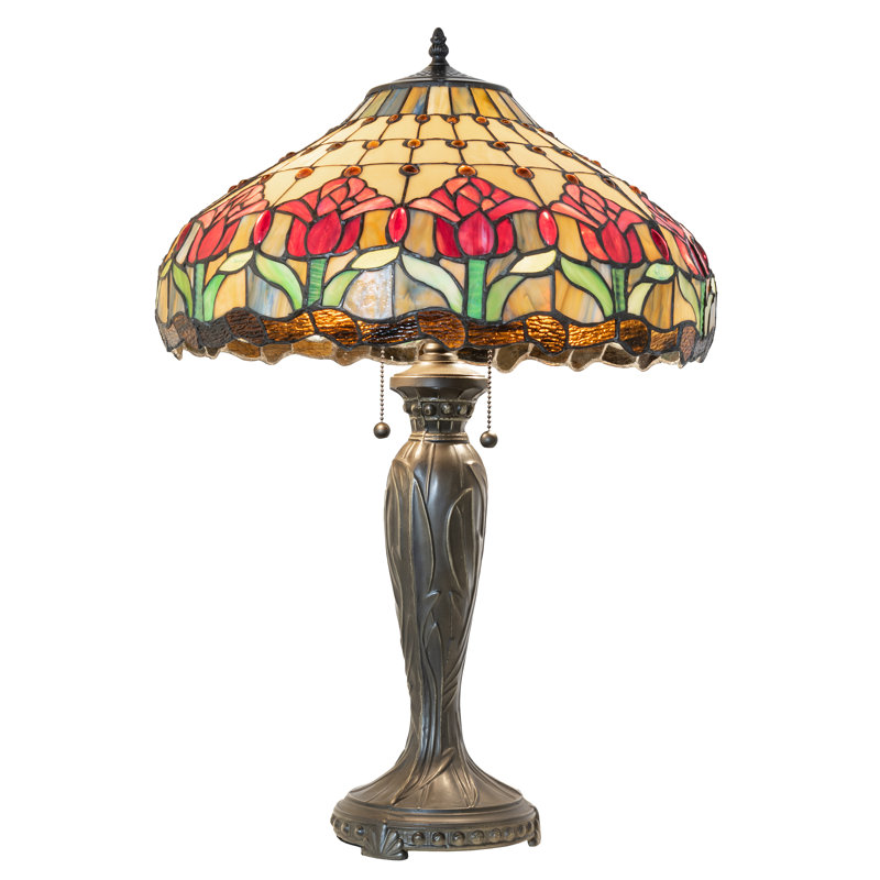 Colonial Tulip Table Lamp