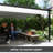 13' x 13' Retractable Pergola Canopy with Stronger Aluminum Frame, Outdoor Pergola Sun Shade Shelter for Garden, Patio, Backyard, Deck-107700523
