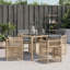 Outdoor Patio Dining Armchair with Cushion-1396744884-1396744885