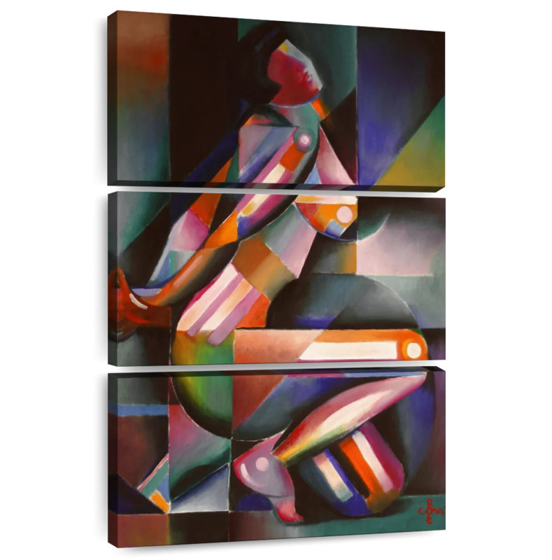 Leisha Roundism VI, 38" H x 24" W