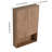 Vowar 72'' Free standing Double Bathroom Vanity With Resin Vanity Top and 24''Bathroom Wall Cabinet Storage