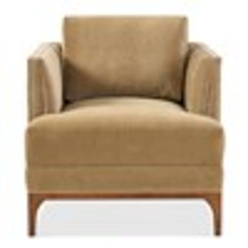 Tufted Armchair, Maya Wheat
