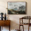 Paysage rétro - Toile tendue avec châssis-1738999470-1738522426