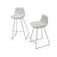 Upholstered Counter Stool with Metal Frame-40925055-49090736-49090737