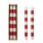 Unscented Taper Candles With Stripes In Box-2098366336