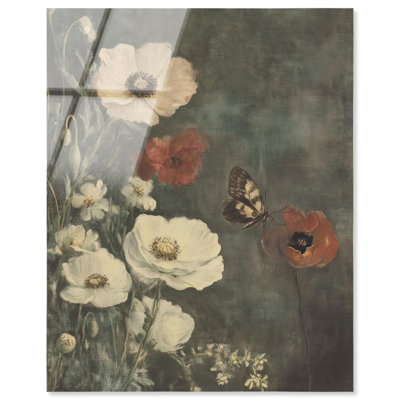 Décoration murale rétro Vintage Botanicals I par Art Remedy, prête à être accrochée