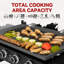 Royal Gourmet 4 Burner Gas Griddle with Lid, Flat Top Grill with 52,000 BTU Output, Black