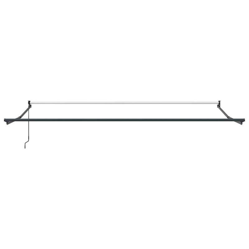 Retractable Awning, 500 cm W x 300 cm D, Anthracite/Black