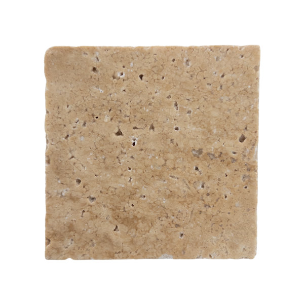 Walnut Travertine Tumbled Wall and Floor Tile
