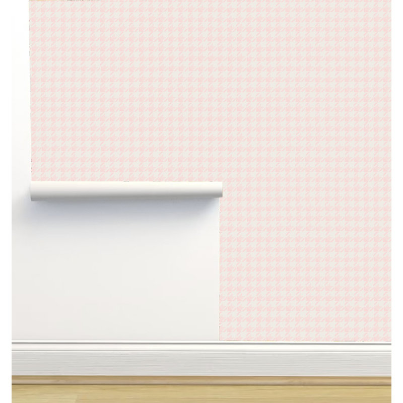 Rouleau de papier peint auto-adhésif texturé L 6 pi x l 24 po Erin Kendal Designs, Rose quartz