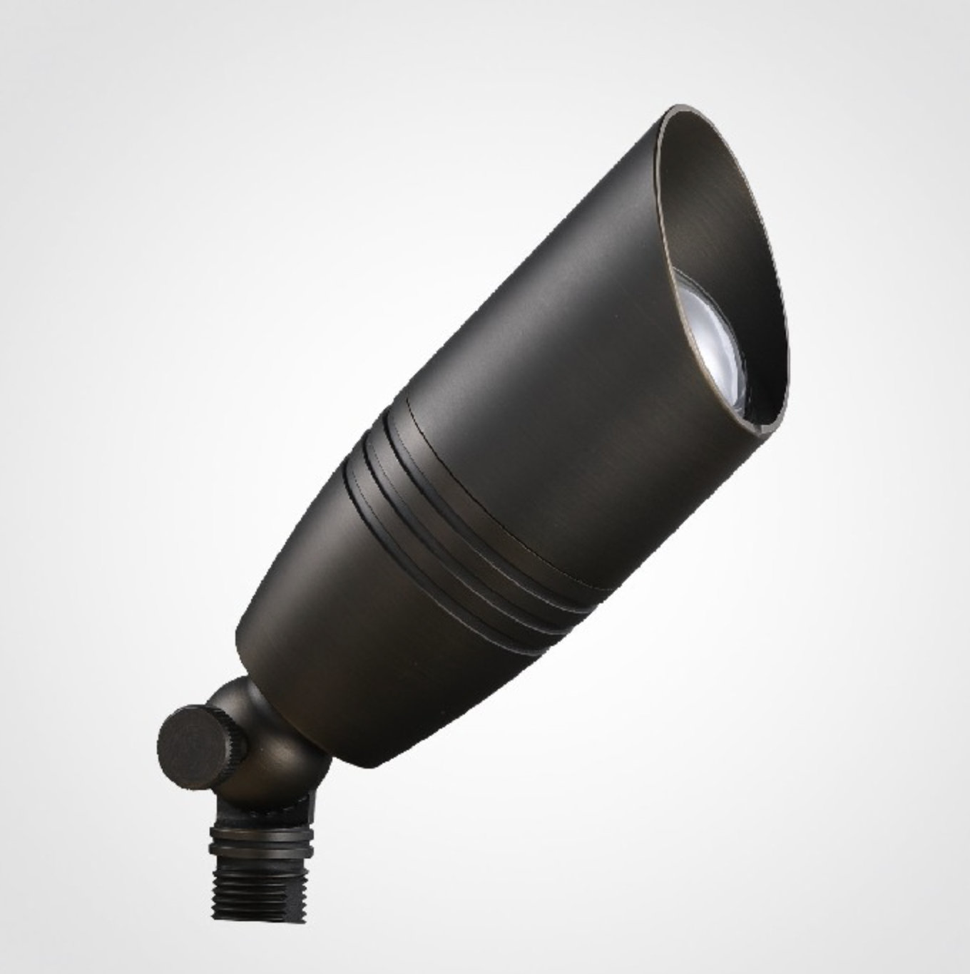 Cardon Lighting Light Bronze Low Voltage Integrated LED Solid Cast