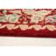 Tapis unique en laine noué à la main Tabriz des années 2010 de 8 pi x 10 pi rouge foncé / ivoire Quantavius