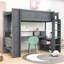 Lit mezzanine avec tiroirs Jermesha Kids-297420363