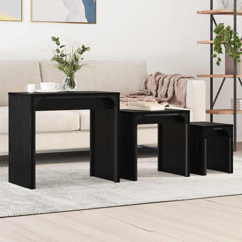 Coffee Table, Black Oak