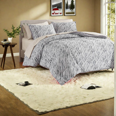 De literie pour grand lit, édredon en microfibre de polyester, chambre à coucher moderne