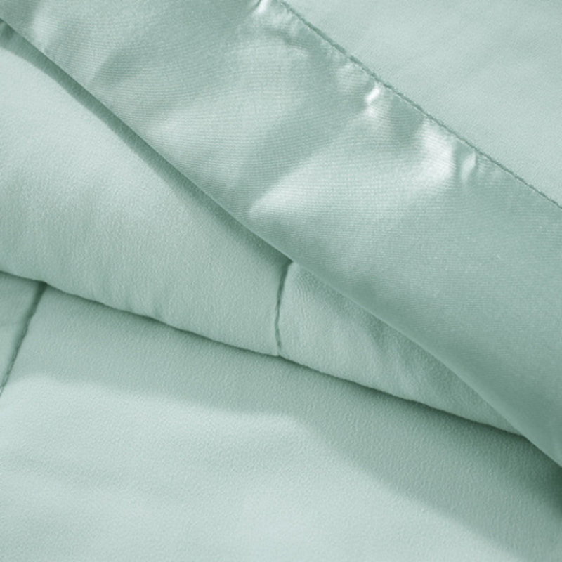 Couverture douce et confortable, Écume de mer, écume de mer, Complet/Double