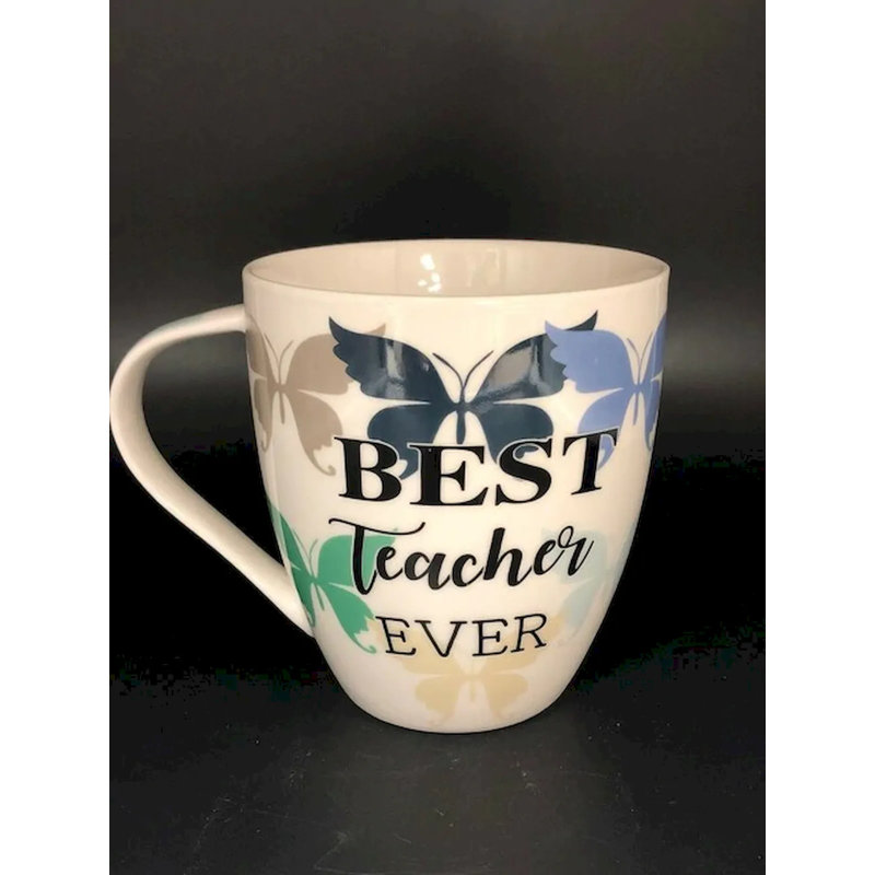 Deon Porcelain Coffee Mug, Best Teacher Ever