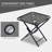 Outsunny Zero Gravity Chair Set With Side Table, Folding Reclining Chair With Cupholders & Pillows, Adjustable Lounge Chair For Pool, Backyard, Lawn, Beach, Gray-1704053502