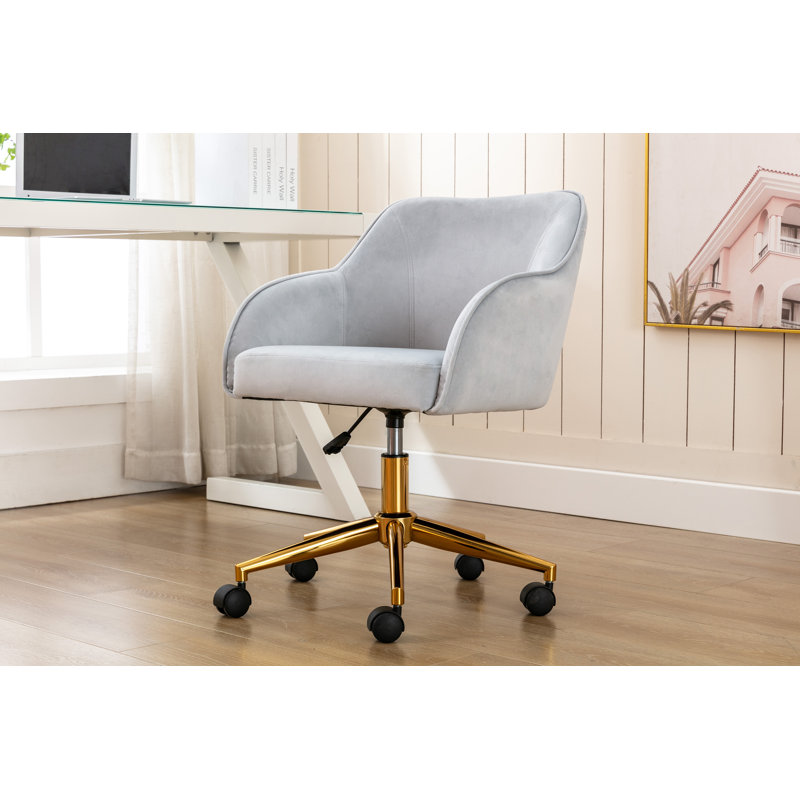 Chaise de travail Crick, Gris