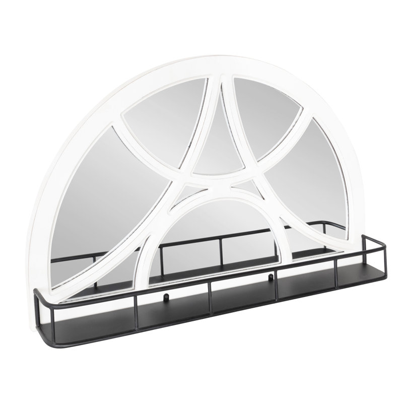 Flat Mirror with Shelves