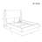 Avala Upholstered Wingback Bed-1167113649-1091991649