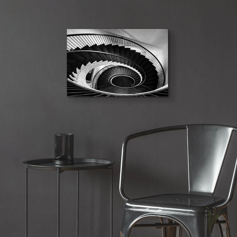  «Staircase 2» par Decent Exposures, art mural en verre acrylique, 24 po x 16 po, H 16 po x l 24 po