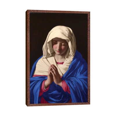 The Virgin In Prayer, 1640-50 by Il Sassoferrato - Painting on Canvas