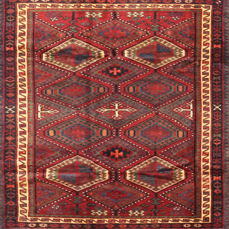 Southwestern Indoor Rug, Square 6'