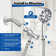 Shower Head, 7 Spray Modes Detachable Showerhead High Pressure Shower Heads With Long Hose And Adjustable Angle Bracket