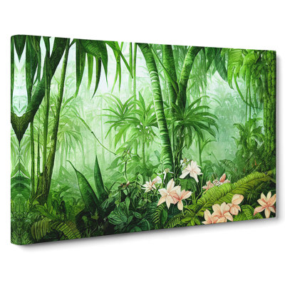 Watercolour Jungle Vol.2 - Wrapped Canvas