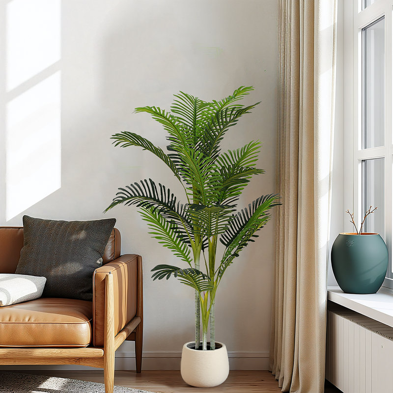 Palmier artificiel 61 "avec pot, 61 pièces