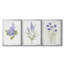 Lilas botanique délicat - Toile tendue avec châssis sur mesure - 3 pièces-586381238-586381241