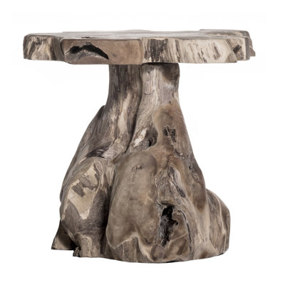 Trafton Solid Wood End Table by Steelside