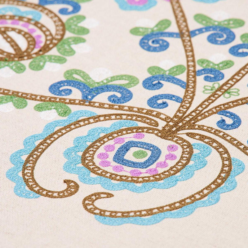 Estrella Embroidery Fabric, Jewel