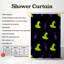 Rideau de douche standard 1 pièce Pumpkin Play-612173270