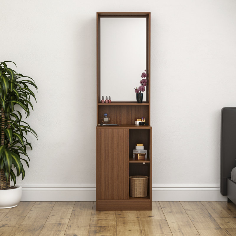 Muskoka Dressing Table with Mirror, Walnut